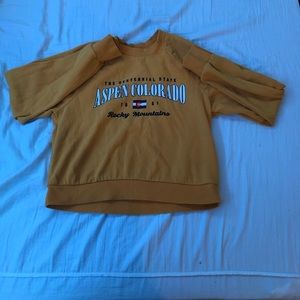 Aspen Colorado crew neck sweatshirt